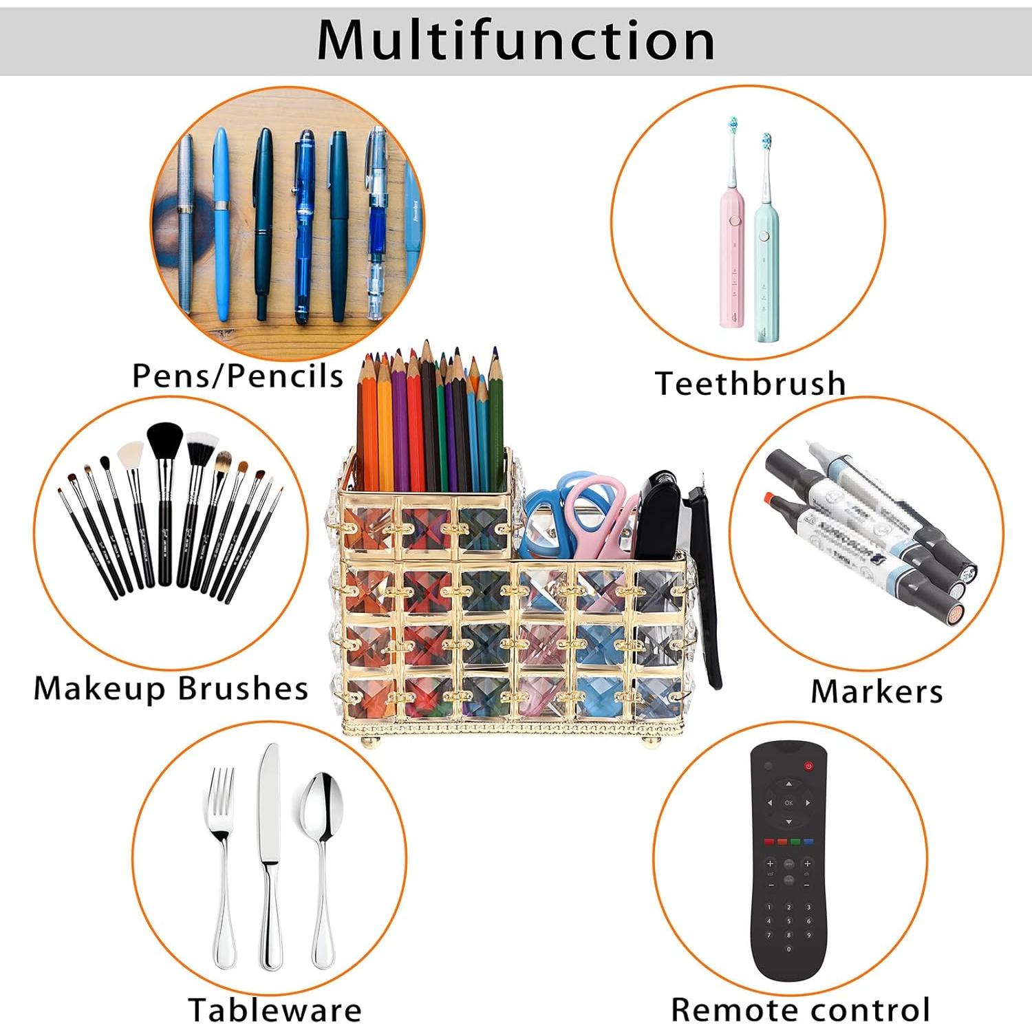 Soporte de Control Remoto BTSKY de Cristal Oro 2 Ranuras