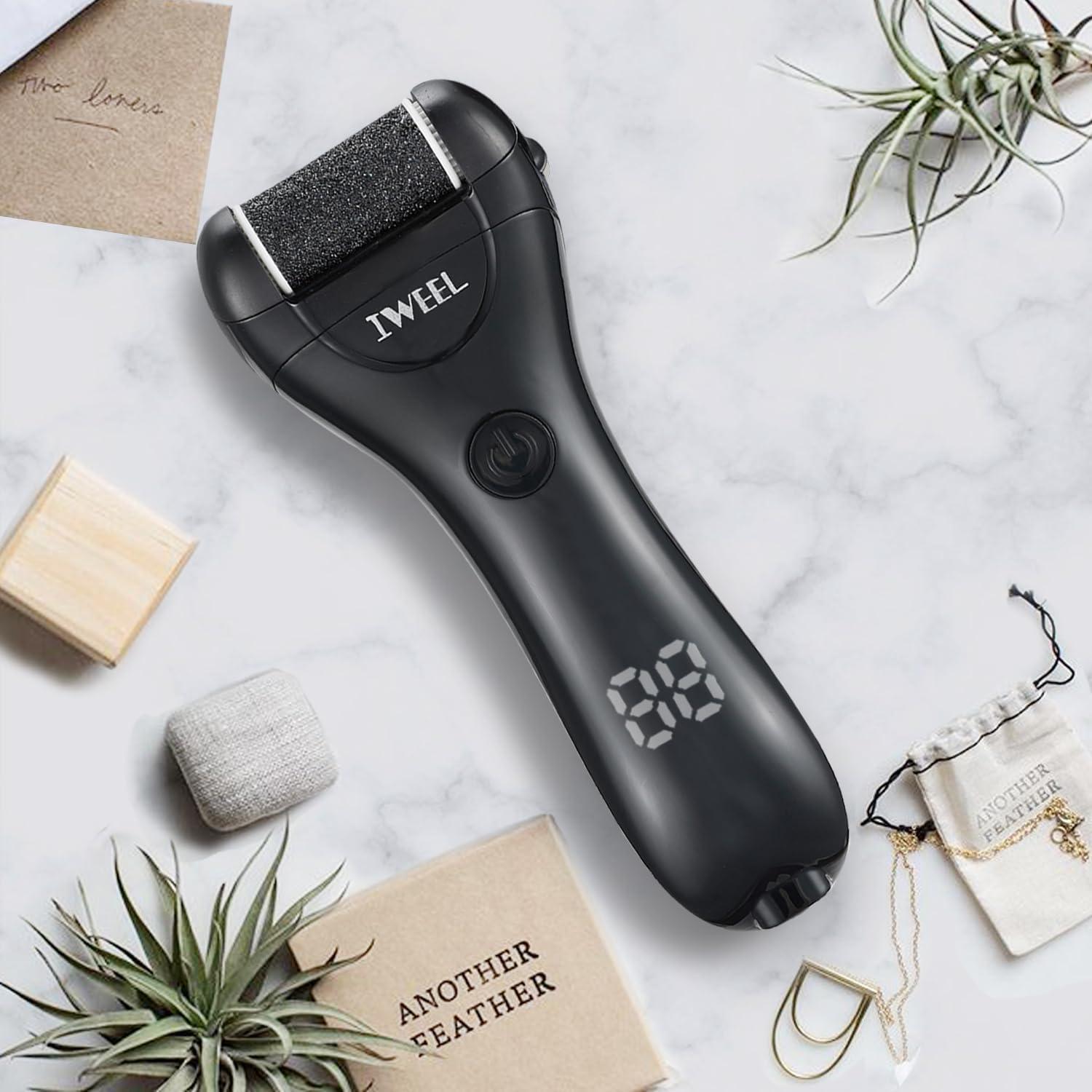 Removedor de Callos Eléctrico IWEEL Kit Pedicura 12 en 1