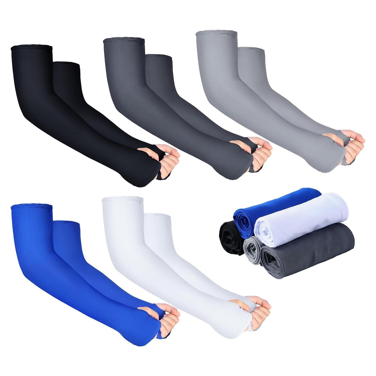 10 Pares Mangas UV Unisex Bememo para Brazo - Protección Solar