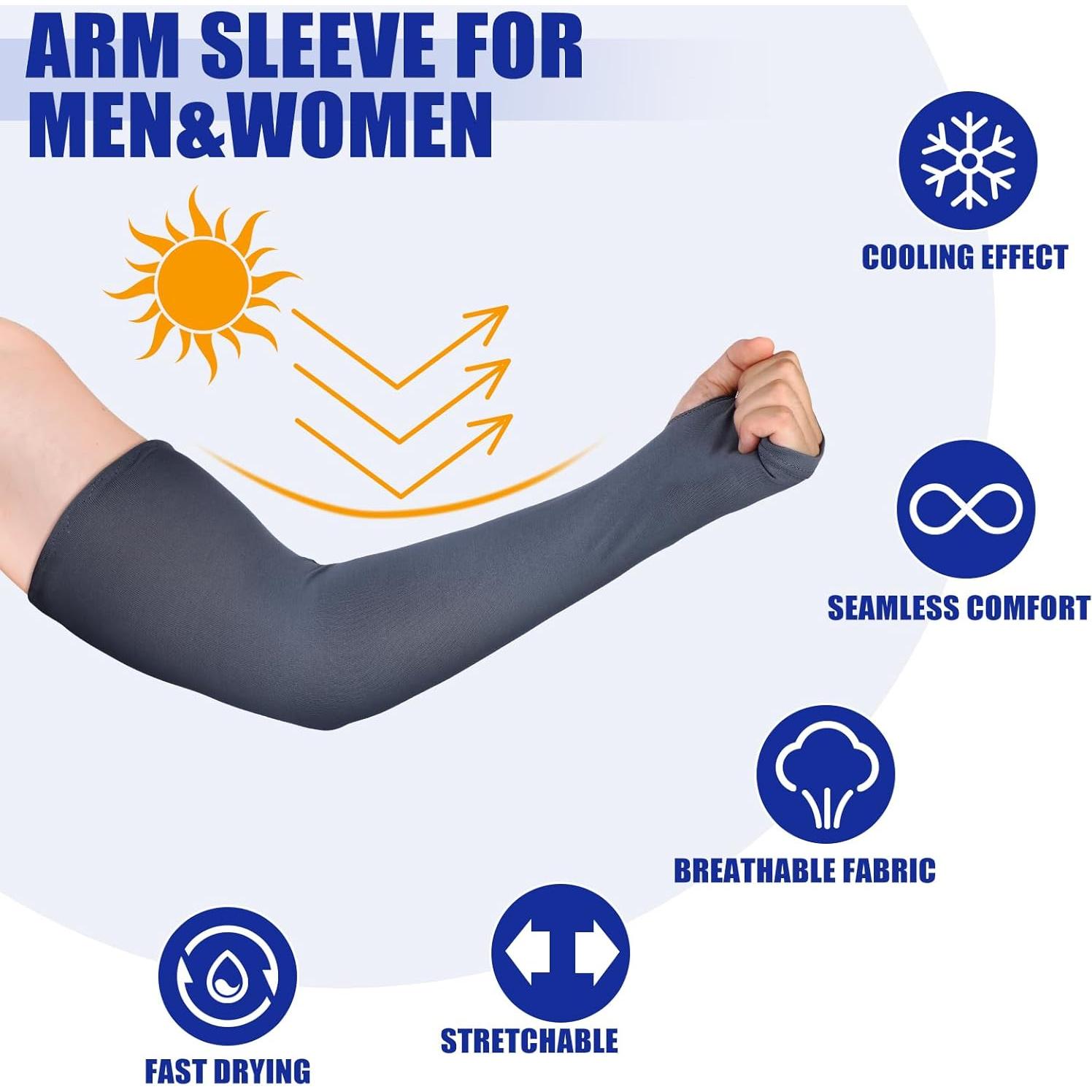 10 Pares Mangas UV Unisex Bememo para Brazo - Protección Solar