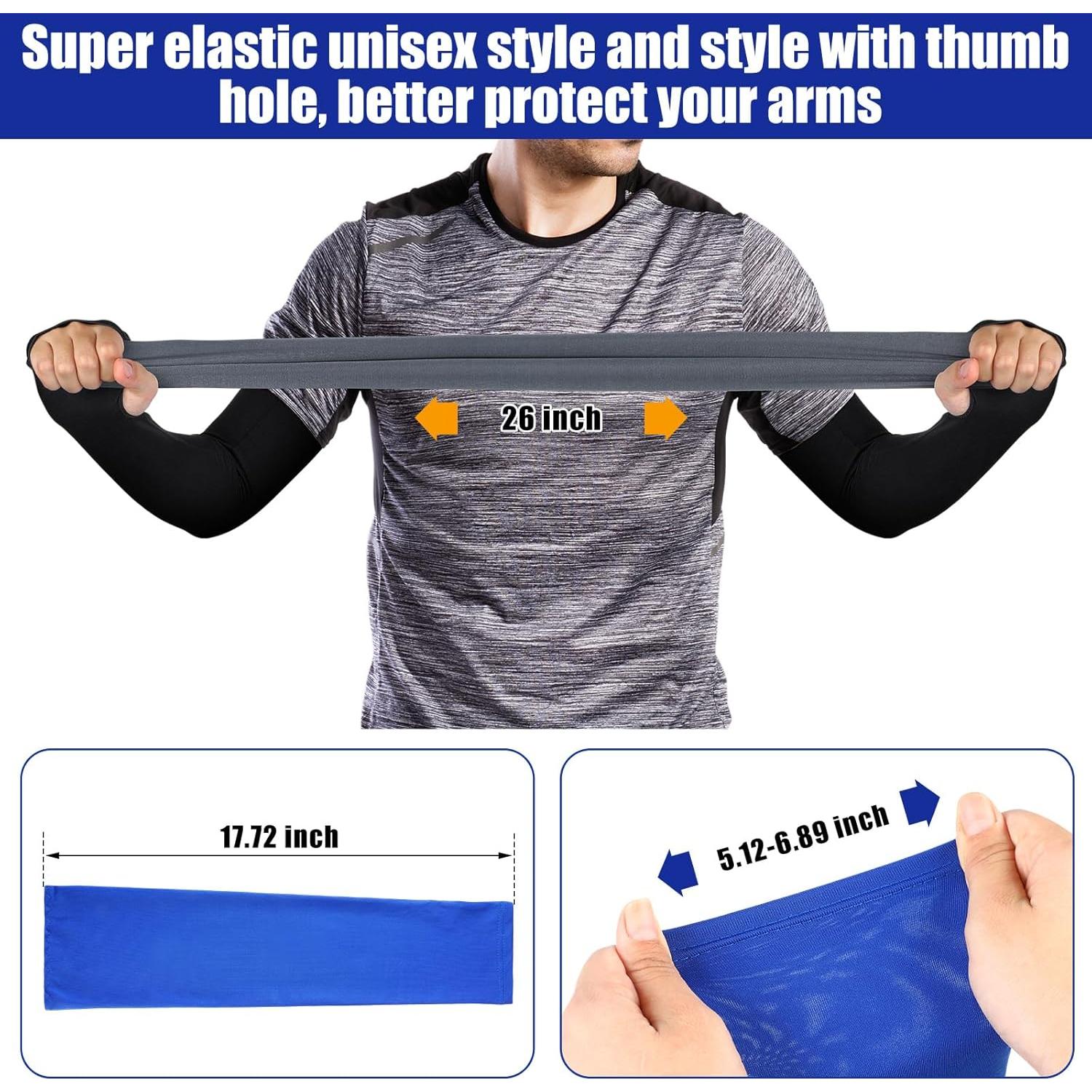 10 Pares Mangas UV Unisex Bememo para Brazo - Protección Solar