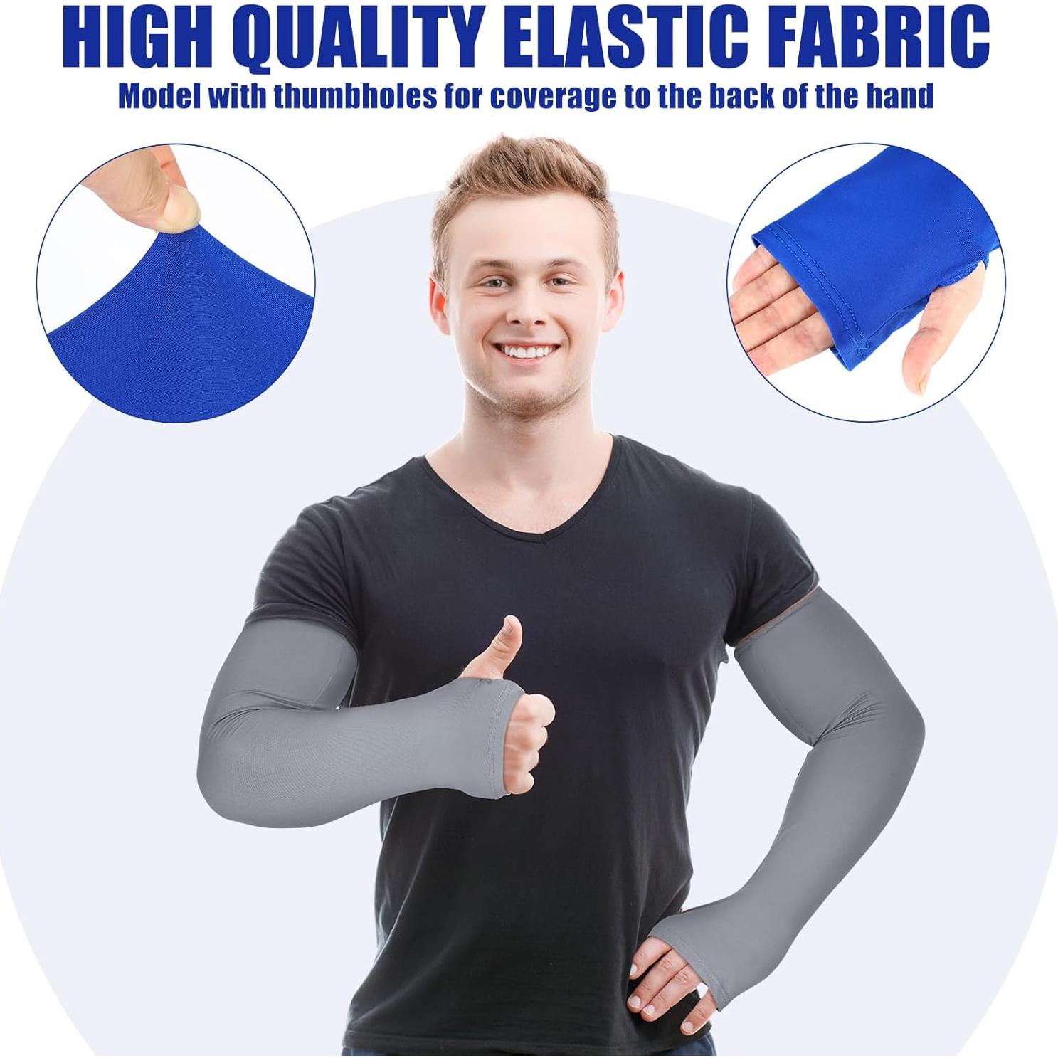 10 Pares Mangas UV Unisex Bememo para Brazo - Protección Solar