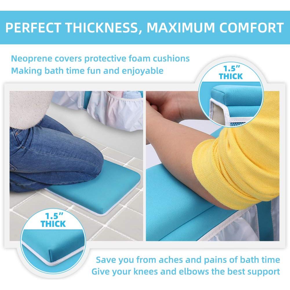 Juego Almohadilla para Rodillas y Reposabrazos Yalumo Azul