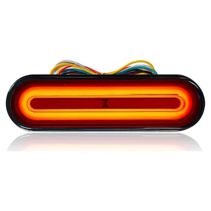 Luz LED Doble Color BlyilyB para Motocicleta 12-80V