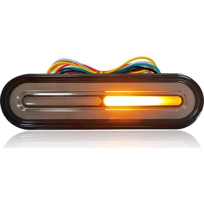 Luz LED Doble Color BlyilyB para Motocicleta 12-80V