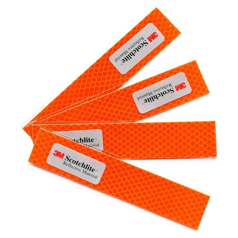 Pegatinas Reflectantes Impermeables Salzmann - 4 Unidades 3M