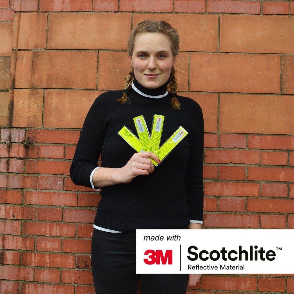 Pegatinas Reflectantes Impermeables Salzmann - 4 Unidades 3M