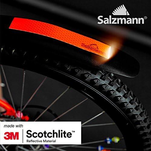 Pegatinas Reflectantes Impermeables Salzmann - 4 Unidades 3M