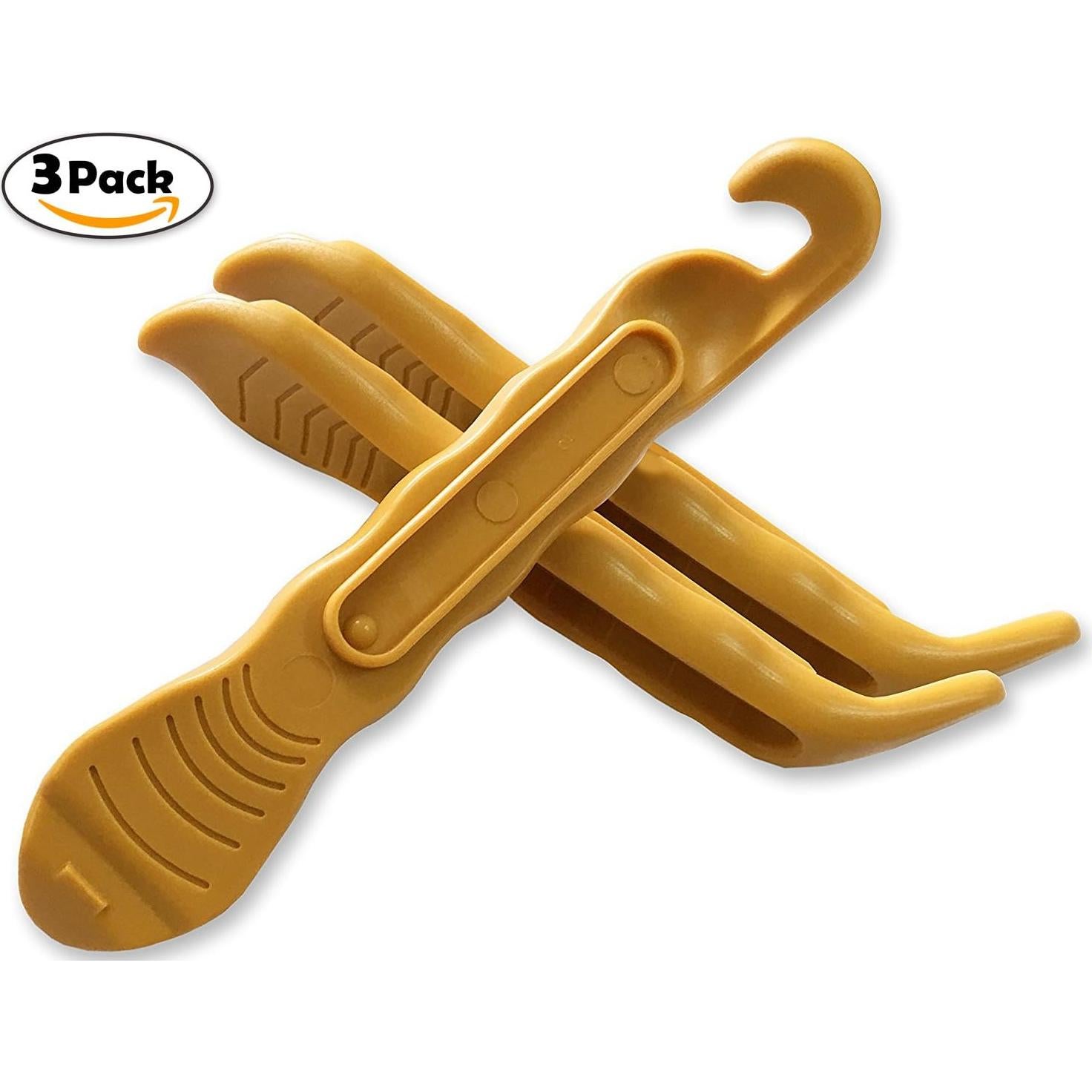 Palanca de Neumático FunFitness - Juego de 3 Herramientas Oro