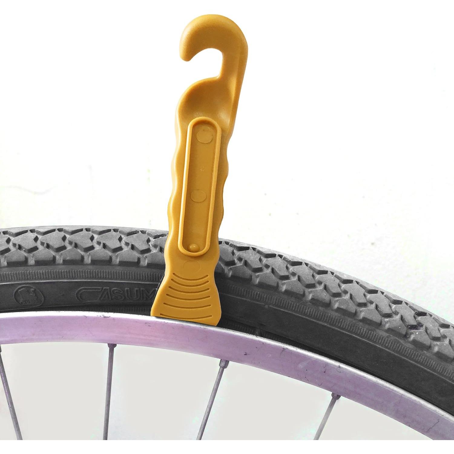 Palanca de Neumático FunFitness - Juego de 3 Herramientas Oro