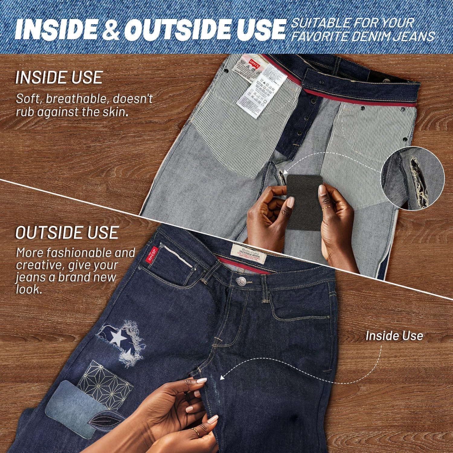 Parches Termoadhesivos TransOurDream para Jeans 20pcs S