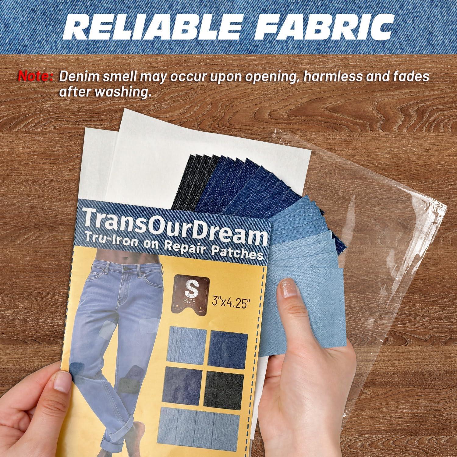 Parches Termoadhesivos TransOurDream para Jeans 20pcs S