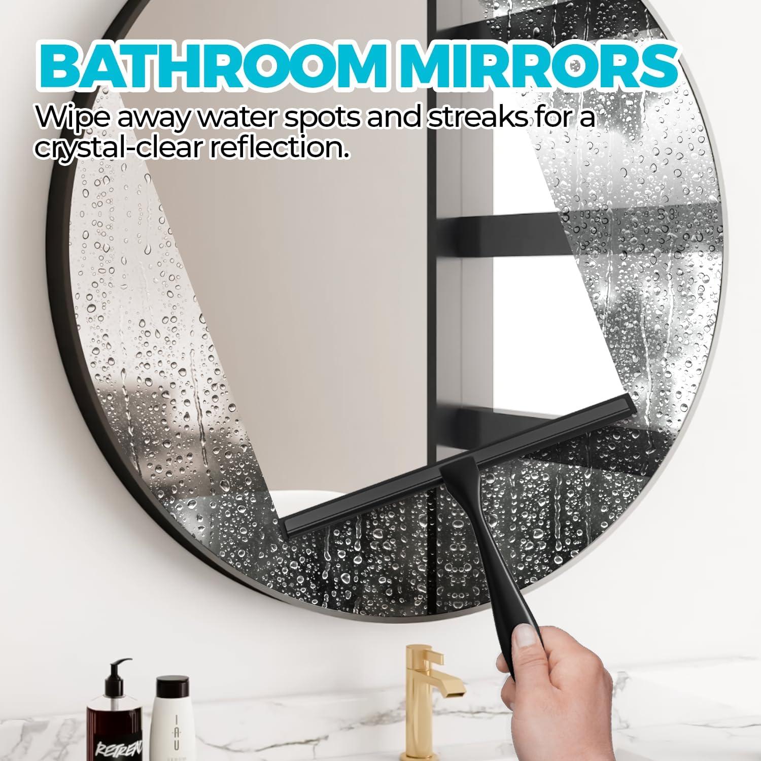 Limpiaparabrisas Multiusos ALFLOD 25 cm Negro - Acero Inoxidable