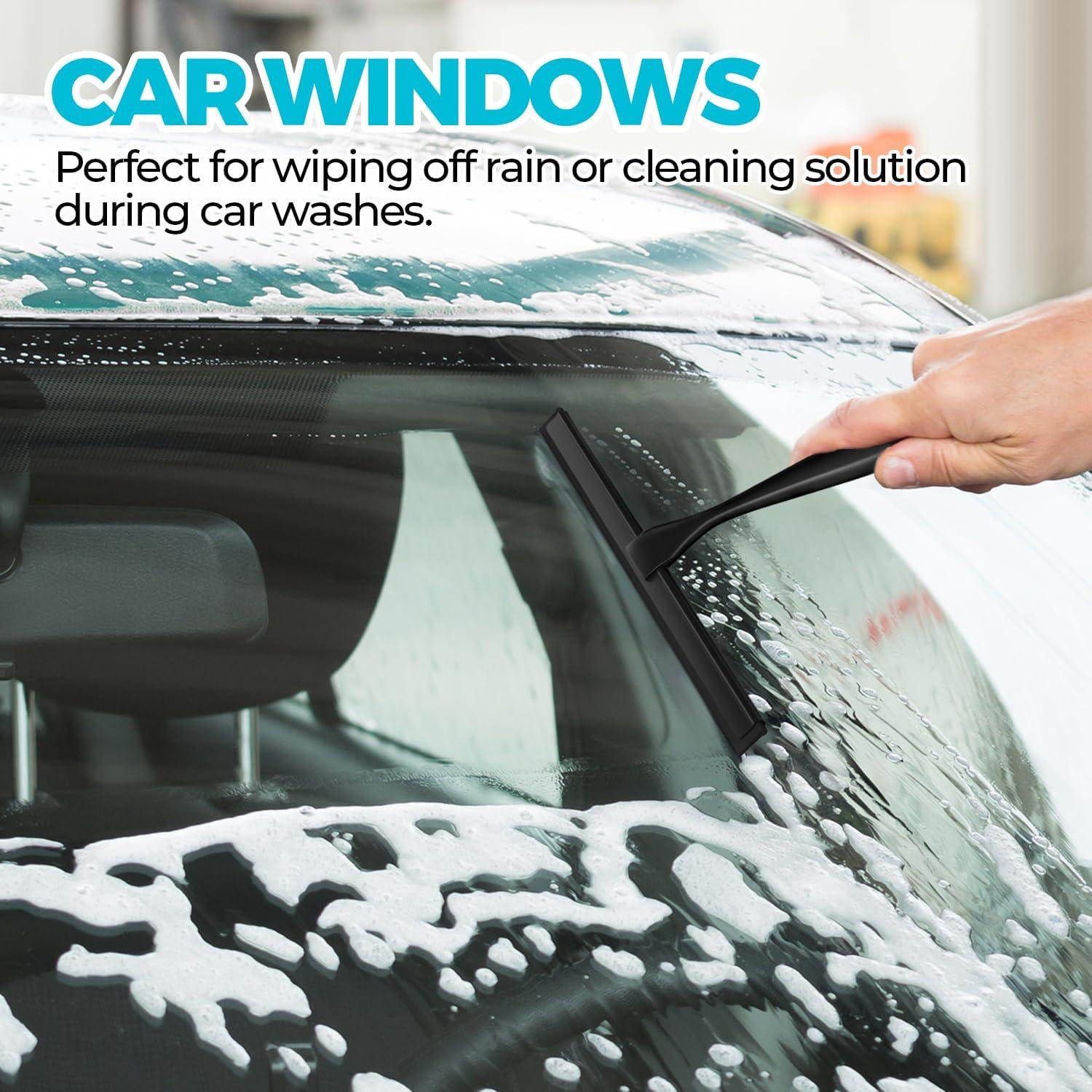 Limpiaparabrisas Multiusos ALFLOD 25 cm Negro - Acero Inoxidable