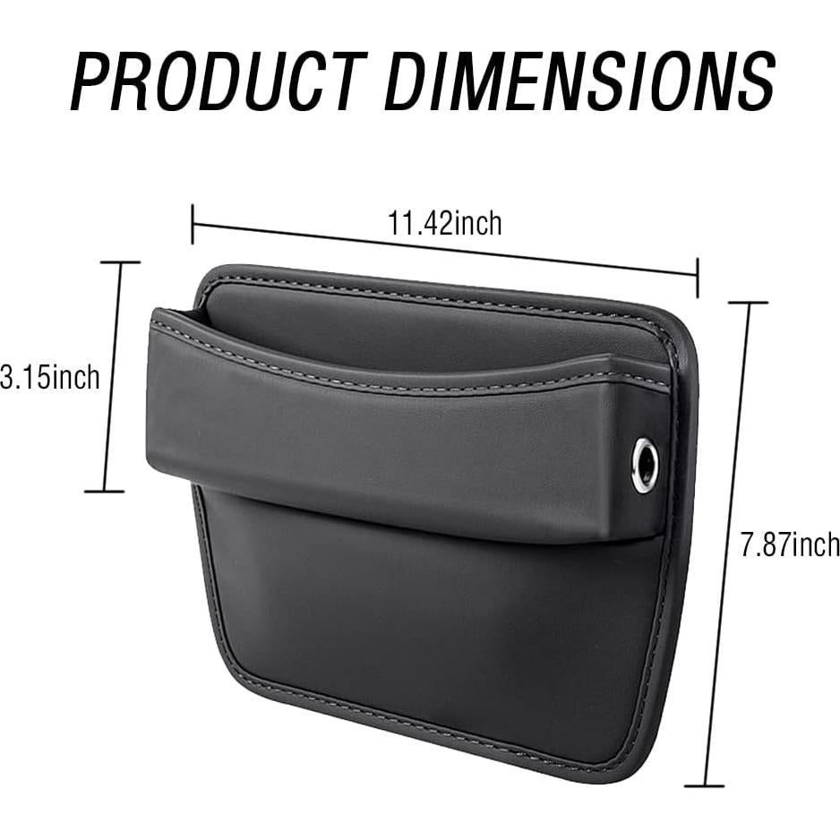 Organizador de Asiento de Coche CXCCOI - Relleno Espacio Negro