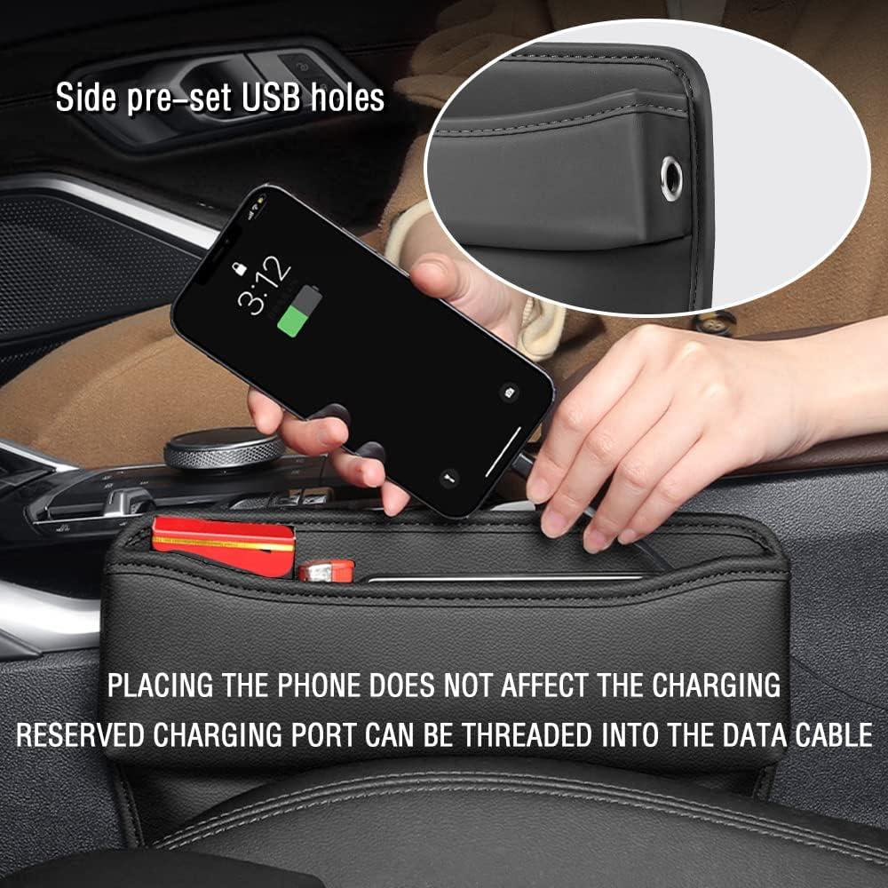 Organizador de Asiento de Coche CXCCOI - Relleno Espacio Negro