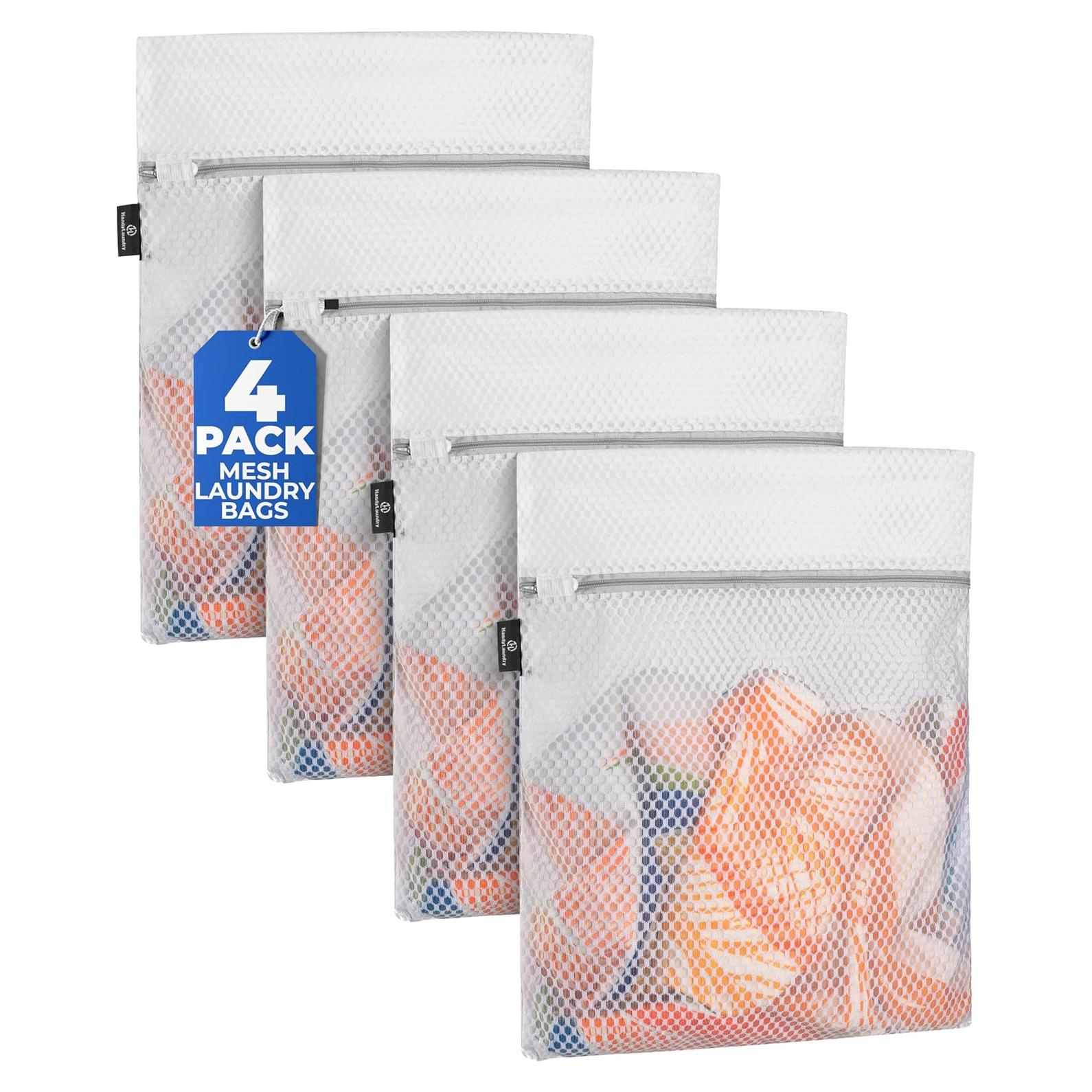 Bolsas de Malla para Lavandería Handy - Paquete de 4 - 30x40 cm