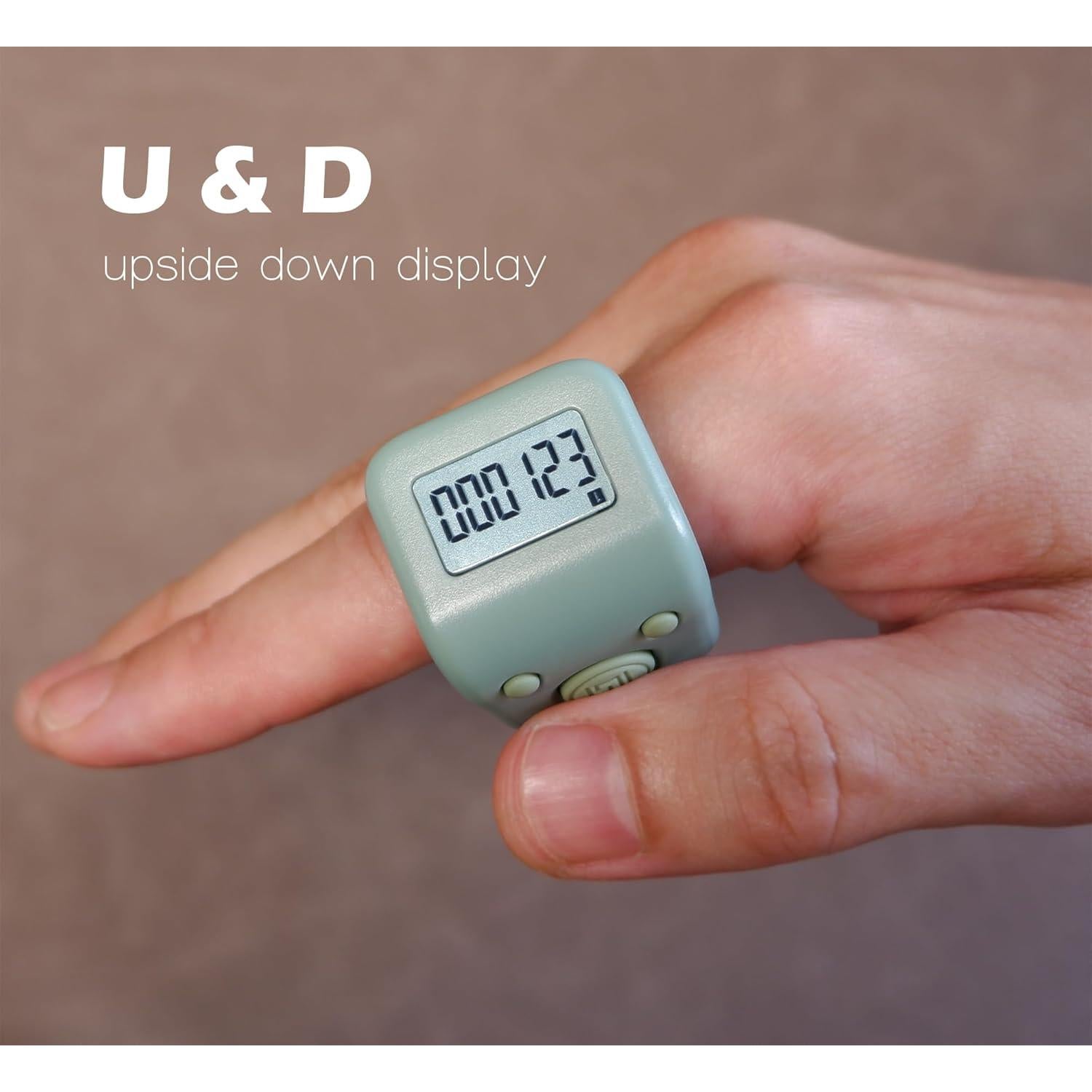 Contador de Dedo Recargable Arvakr IPX8 Digital 6 Canales