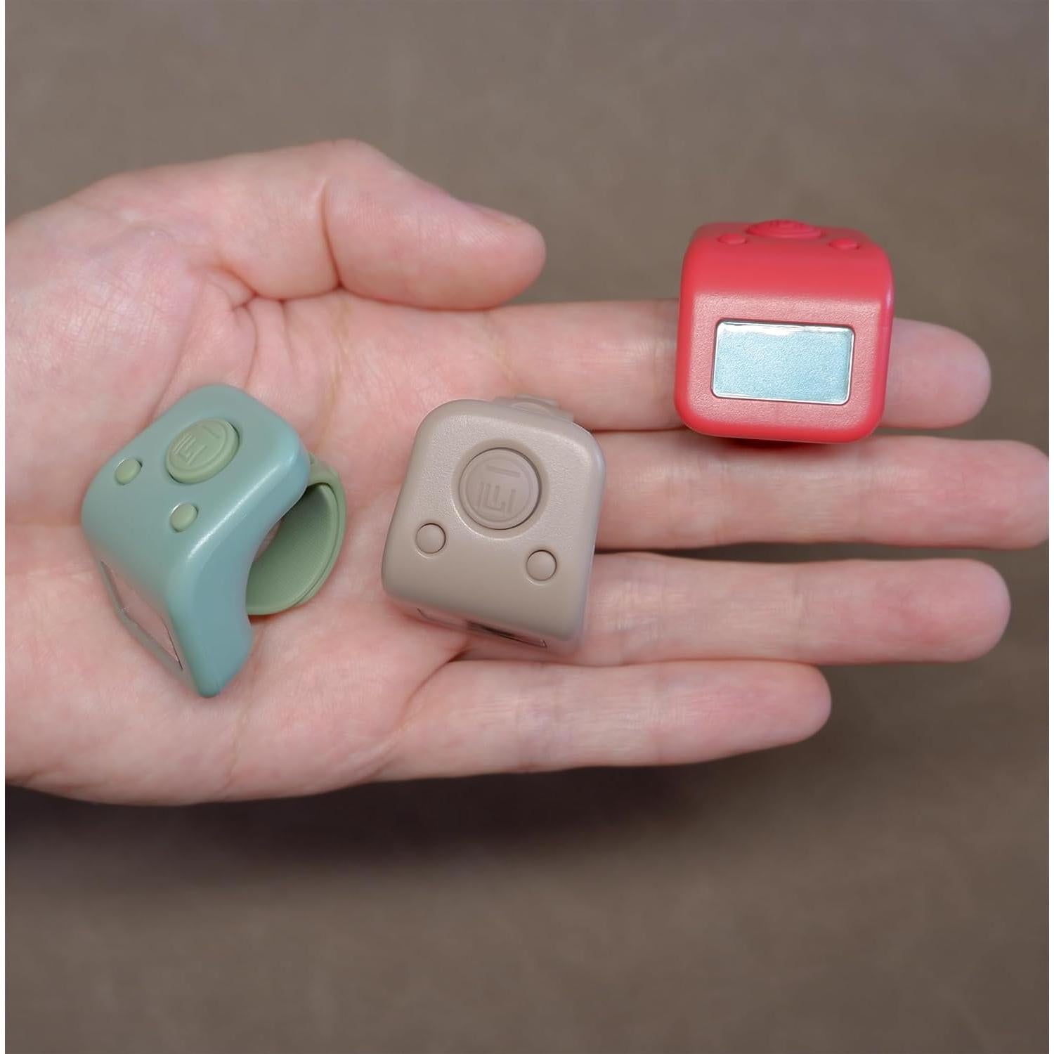 Contador de Dedo Recargable Arvakr IPX8 Digital 6 Canales