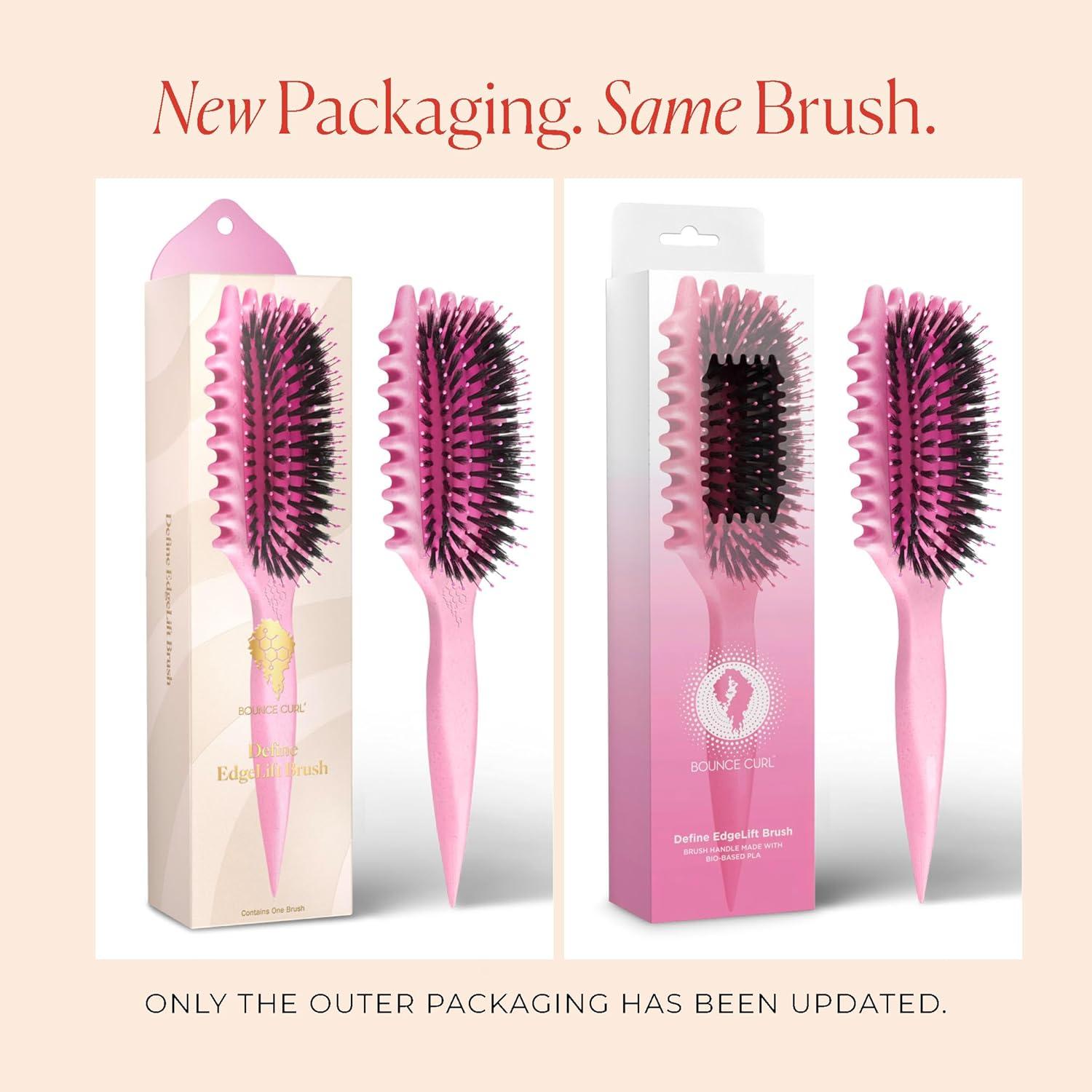 Cepillo Bounce Curl Define EdgeLift 5-en-1 para rizos - Rosa