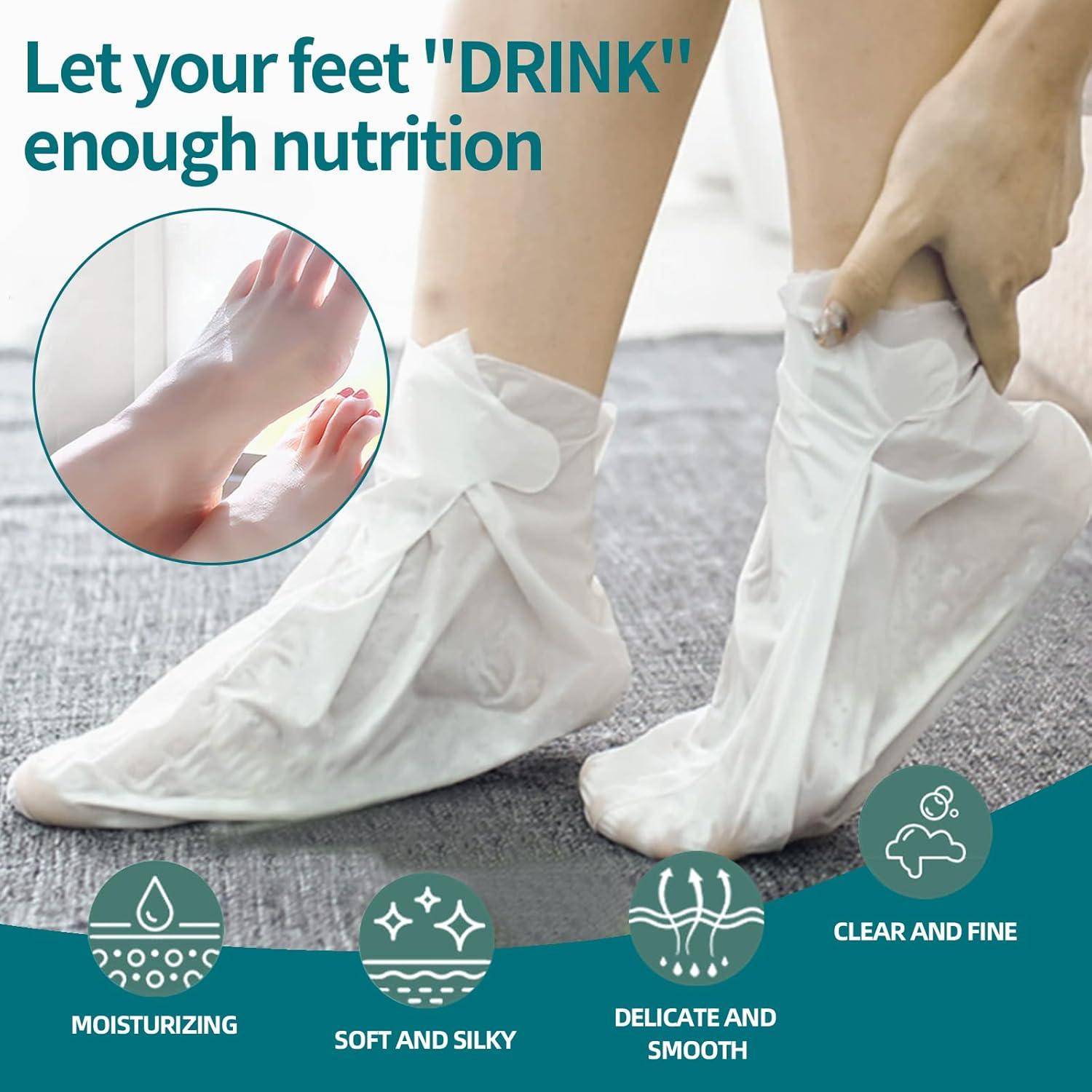 Mascarilla Hidratante para Pies Cristalbox - 5 Paquetes