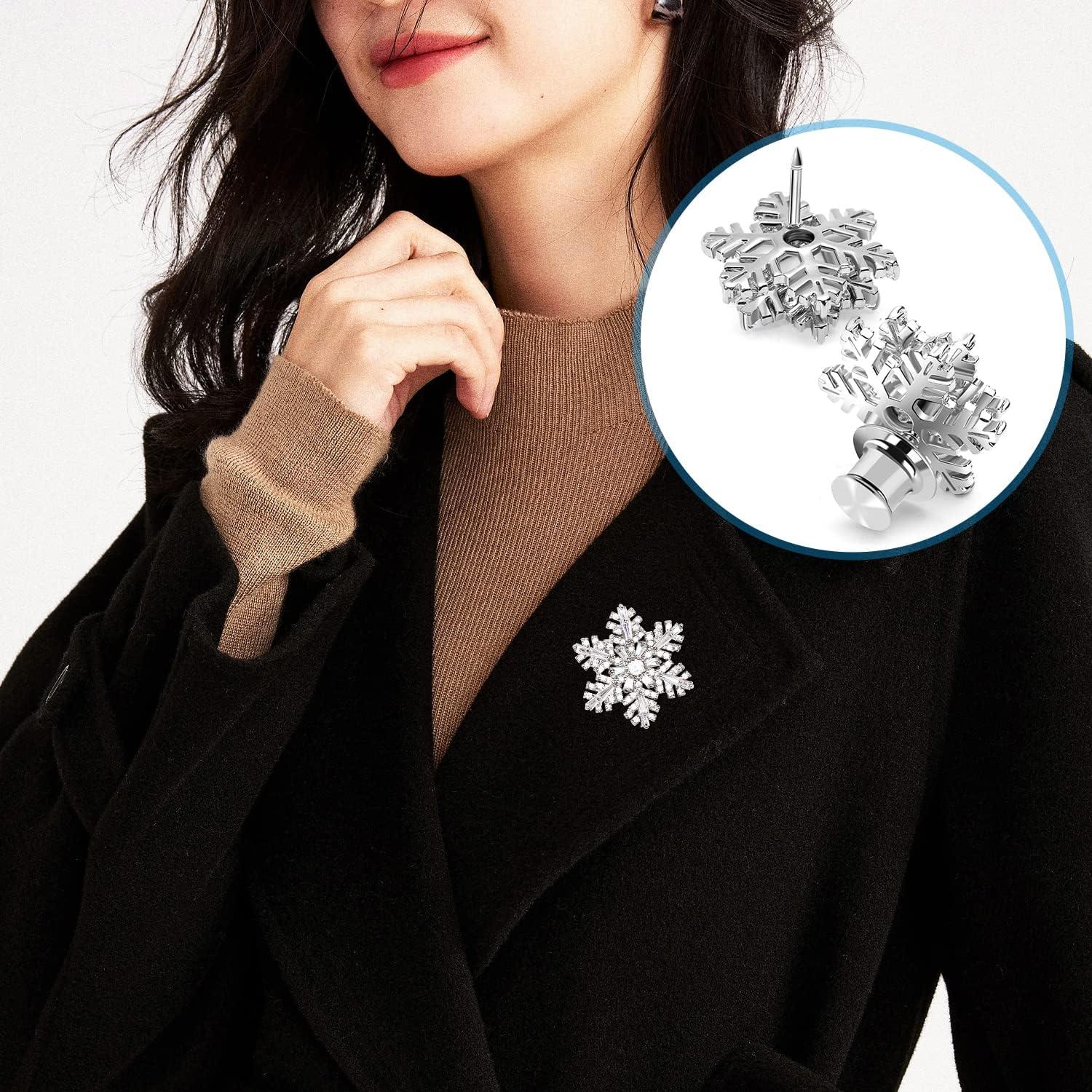 20 Sujetadores de Pin de Bloqueo NANMOTUE Metal Plata