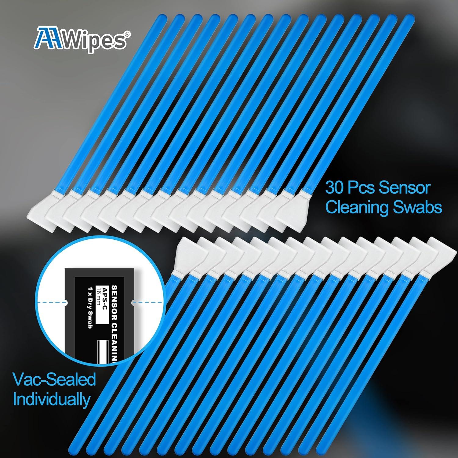 Hisopos de Limpieza AAWipes para Sensores APS-C - 10 Paquetes
