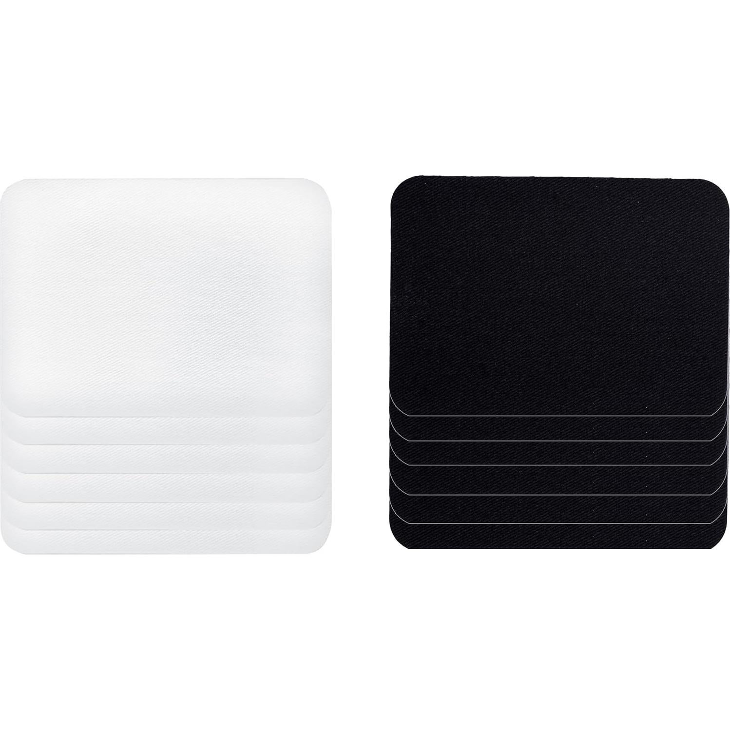 Parches de Planchar Johnson & Smith - 12 Parches Rectangulares