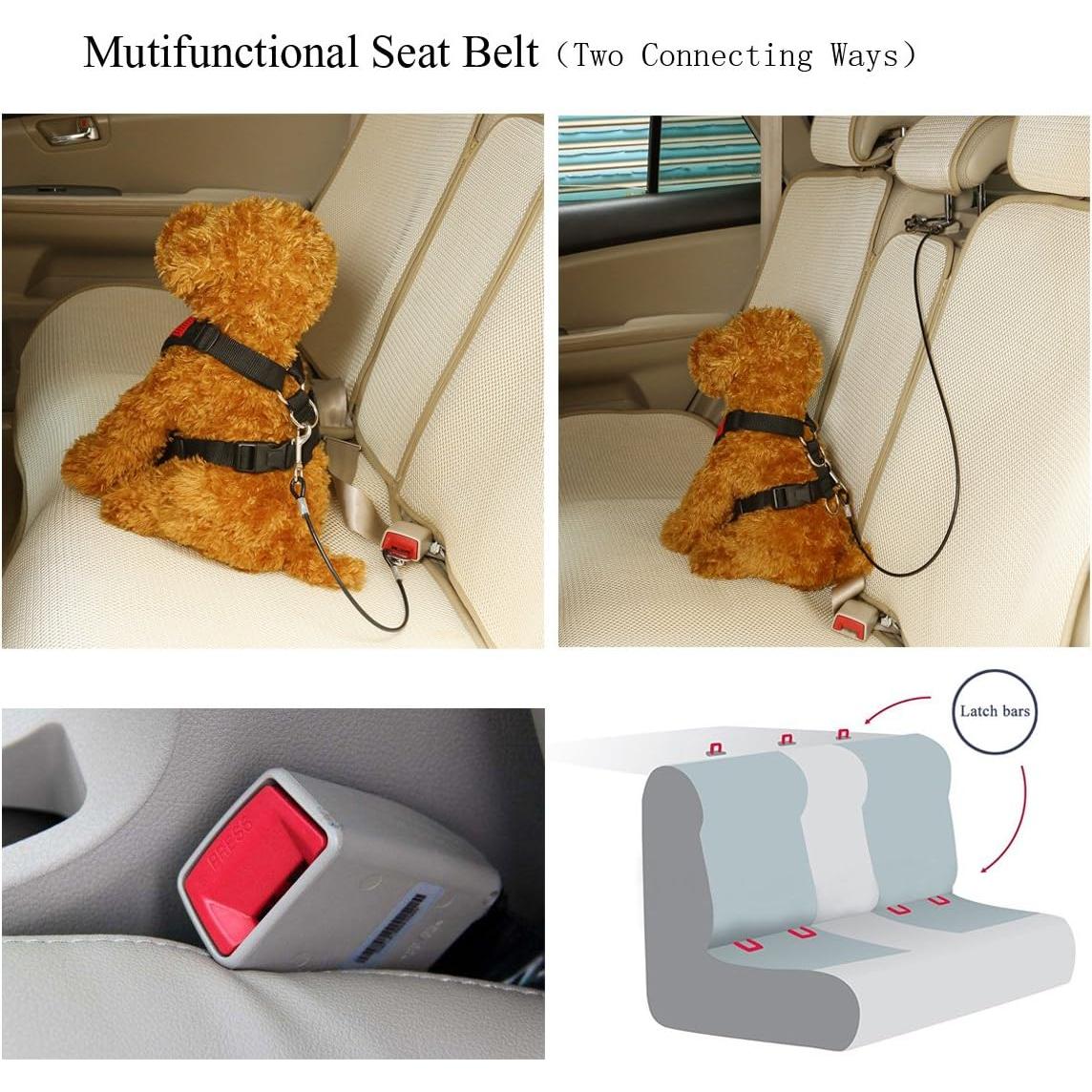 Correa de Seguridad para Perros Mogoko 40.64 cm Acero Inoxidable