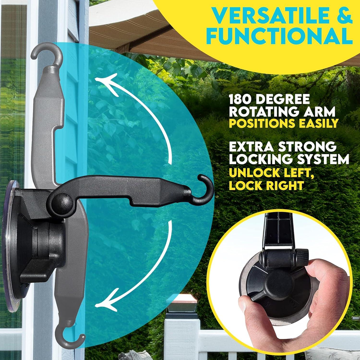 Comedero para Colibríes Gray Bunny con Ventosa 68 ml