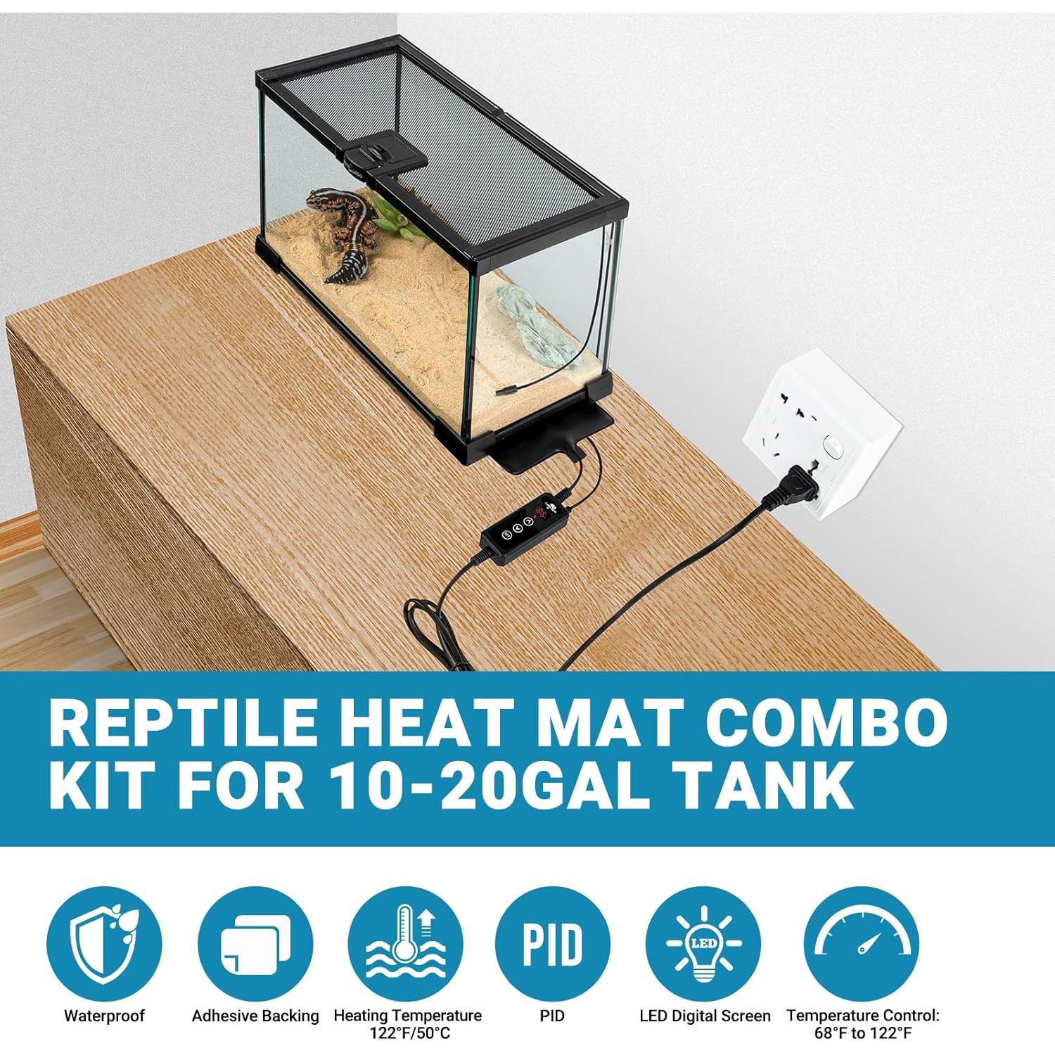 Almohadilla Térmica CAVACHEW 15x20 cm 8W con Termostato