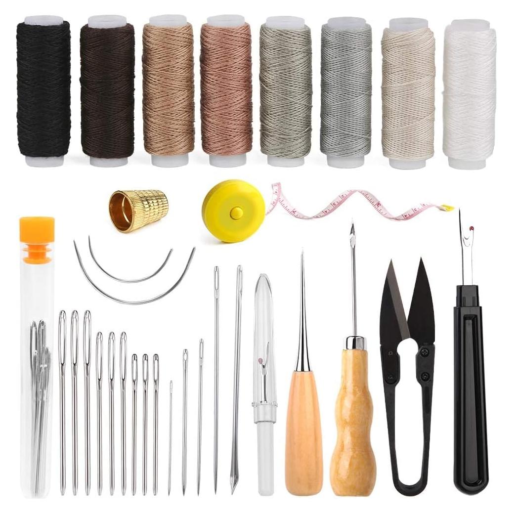 Kit de Costura BAGERLA para Reparación de Tapicería 32 Piezas