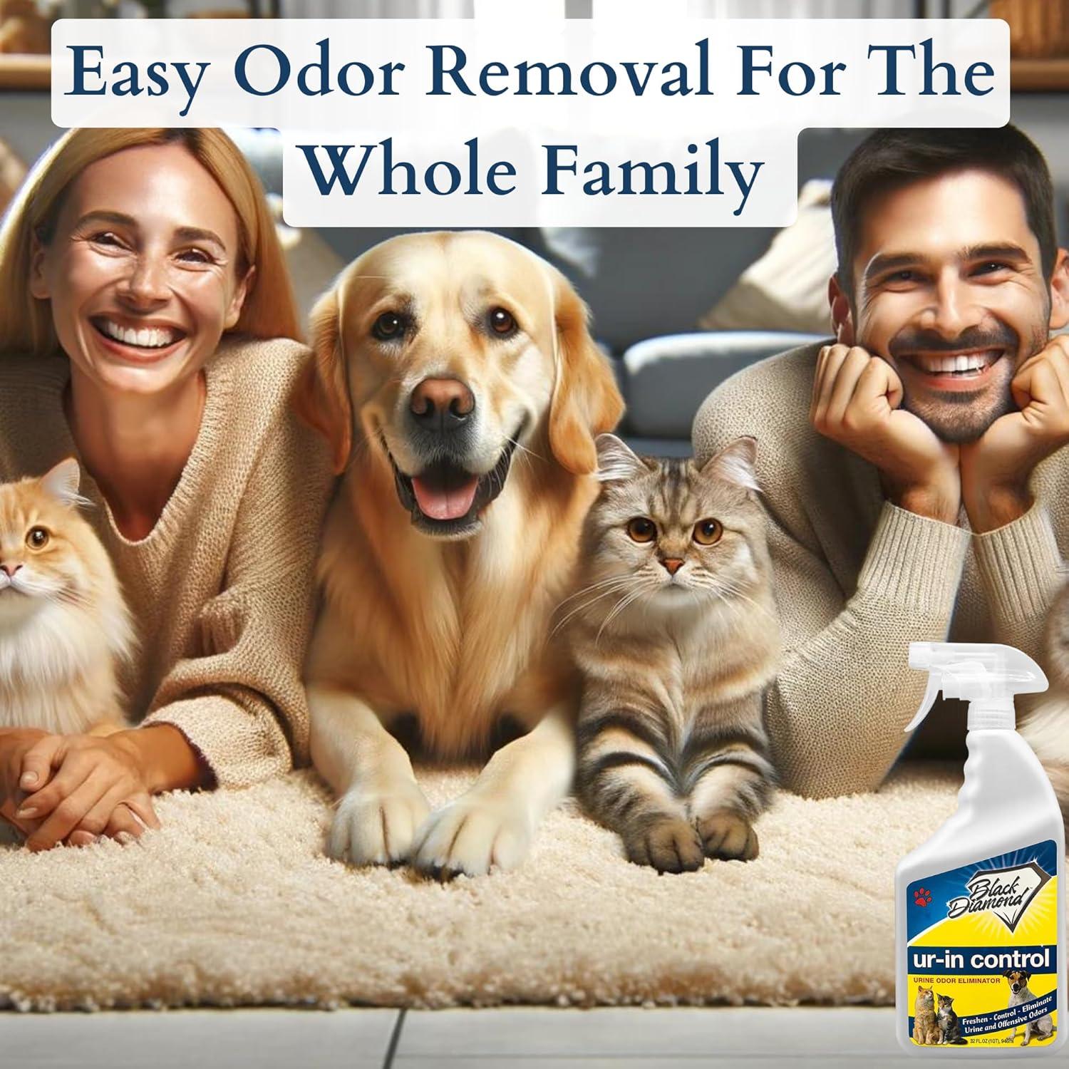 Limpiador Enzimático Black Diamond 32 Oz - Elimina Olores Mascotas