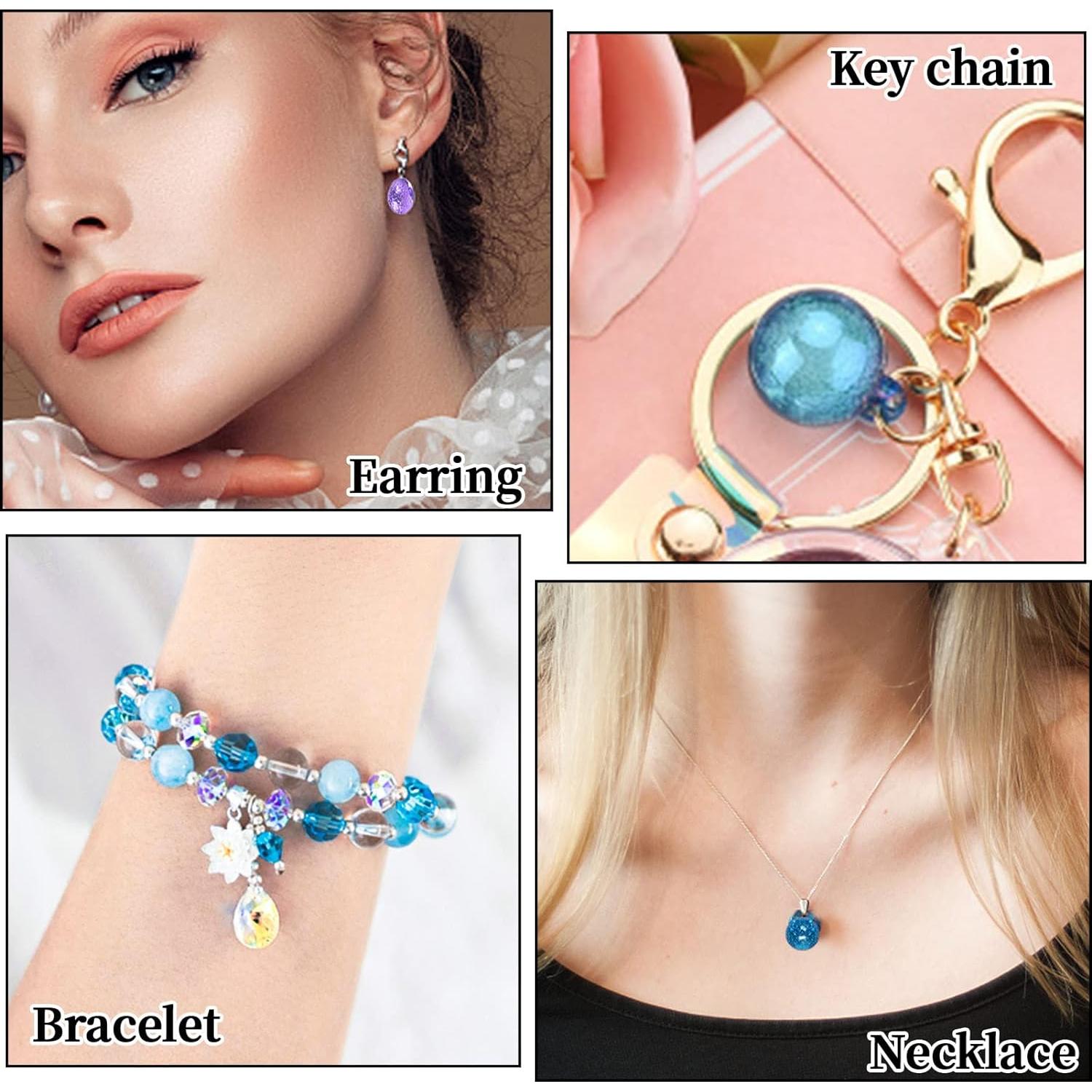 Moldes de Resina Suhome 12 Pcs para Joyería - Silicona 6 Formas