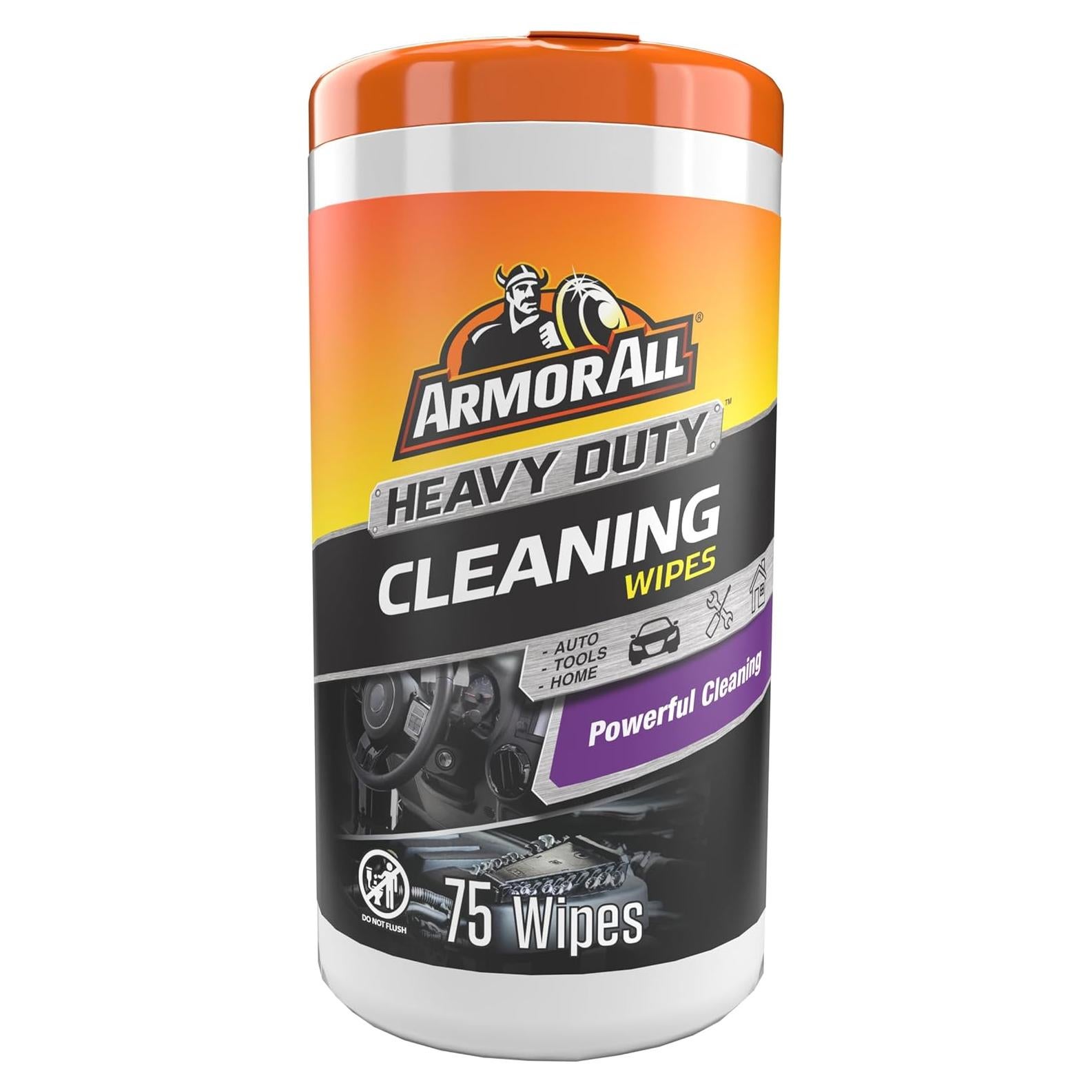 Toallitas de Limpieza Armor All 75 Unidades Alta Resistencia