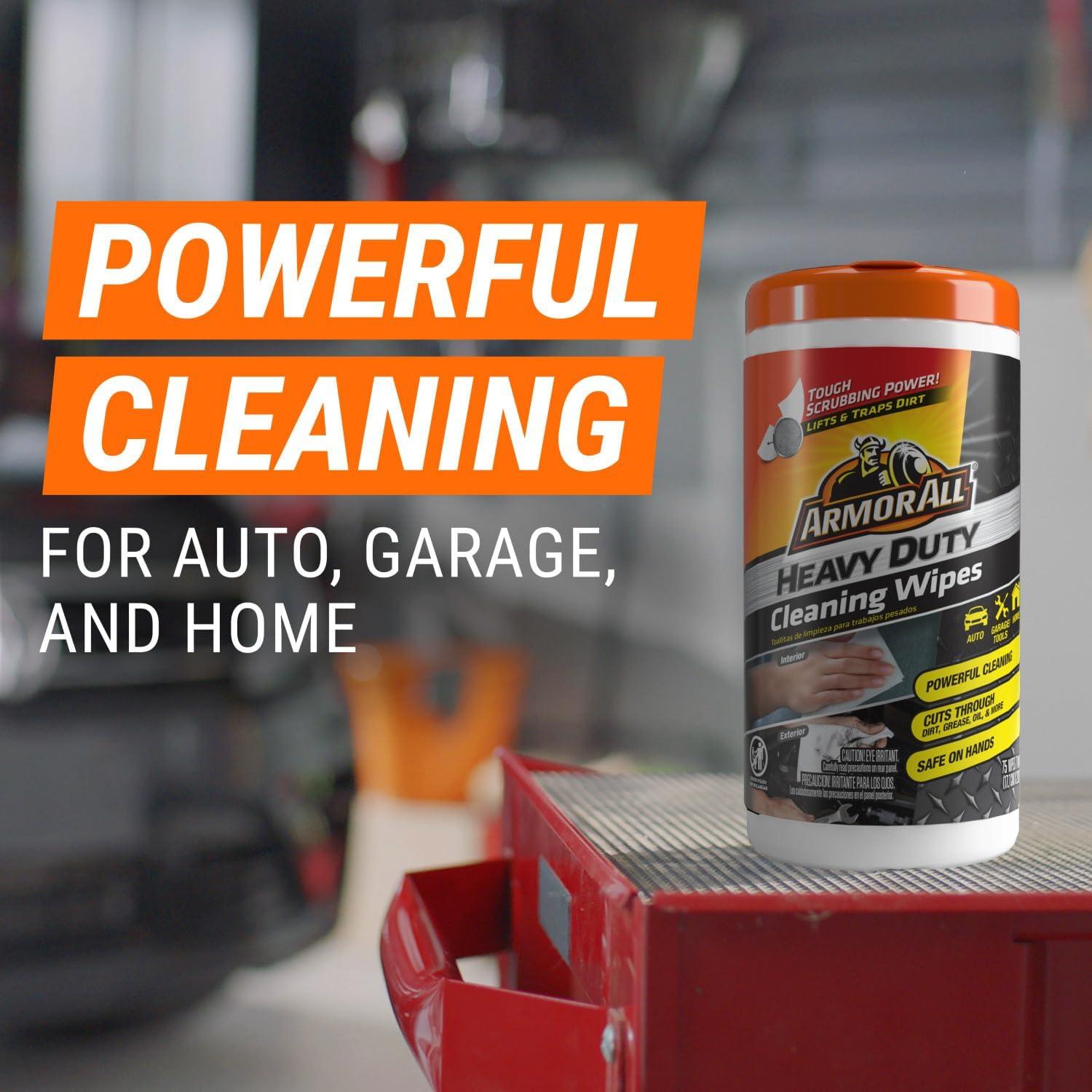 Toallitas de Limpieza Armor All 75 Unidades Alta Resistencia