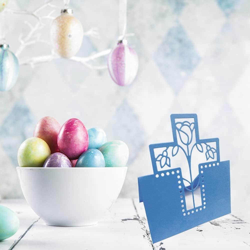 Troqueles de Corte Pascua On-Airstore Cruz Floral 9.91x7.87cm