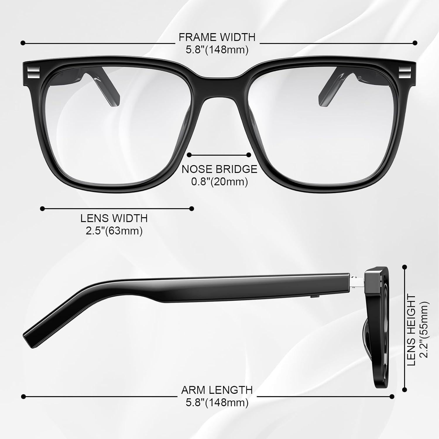 Gafas Inteligentes M10 Pro - Bluetooth, UV, Lentes Transicionales