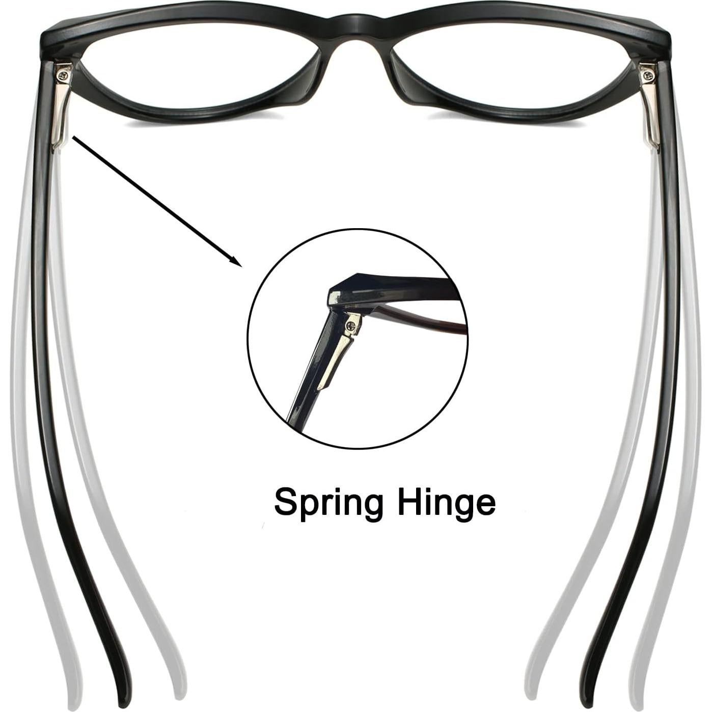 Gafas Cateye Anti Luz Azul para Mujeres - Lente Clara