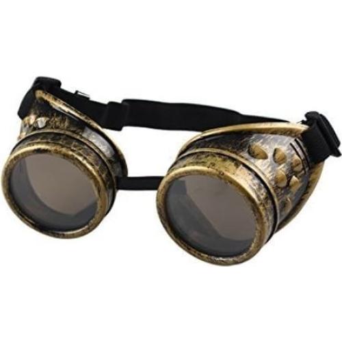 Gafas de Goggles Steampunk Vintage de Soldadura Latón