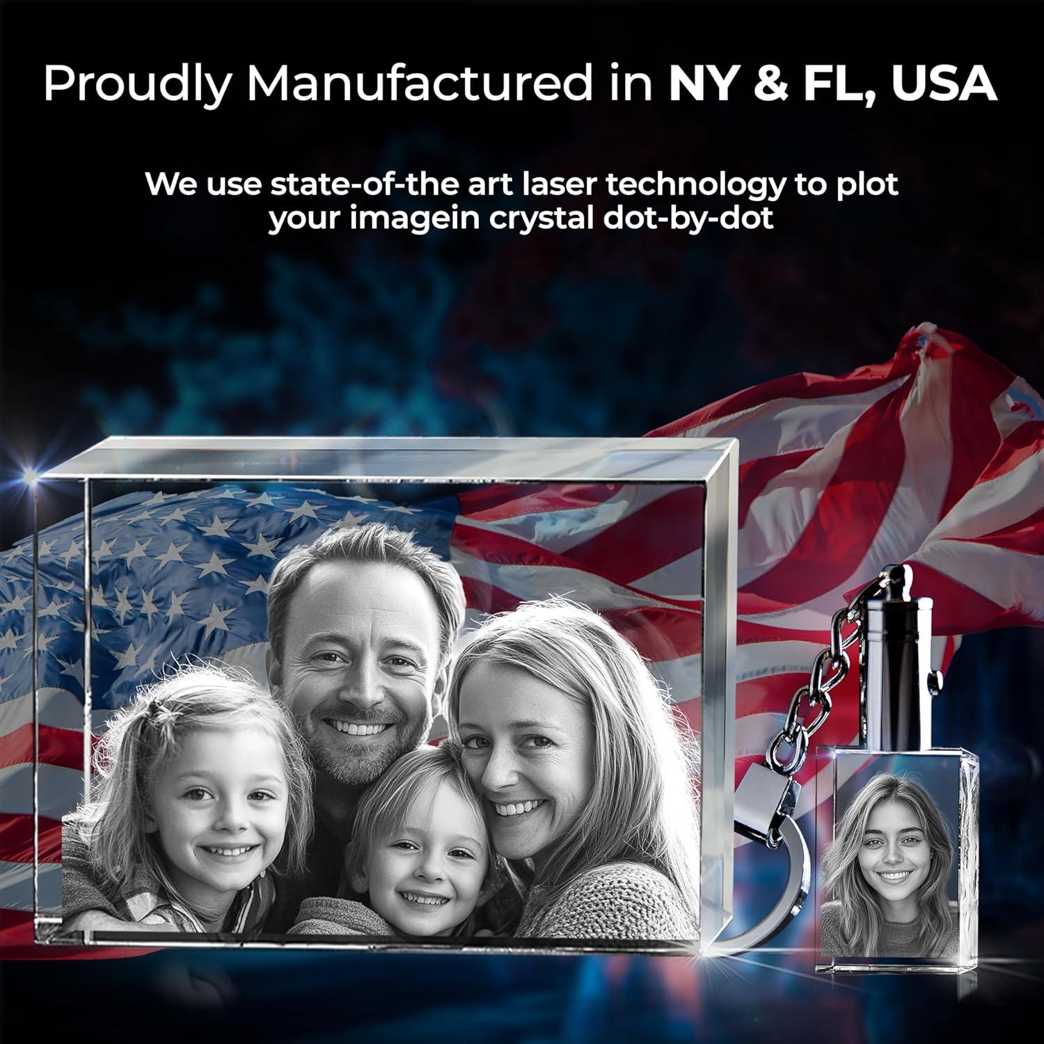 Foto de Cristal 3D Personalizada 3D Innovación - Regalo Único