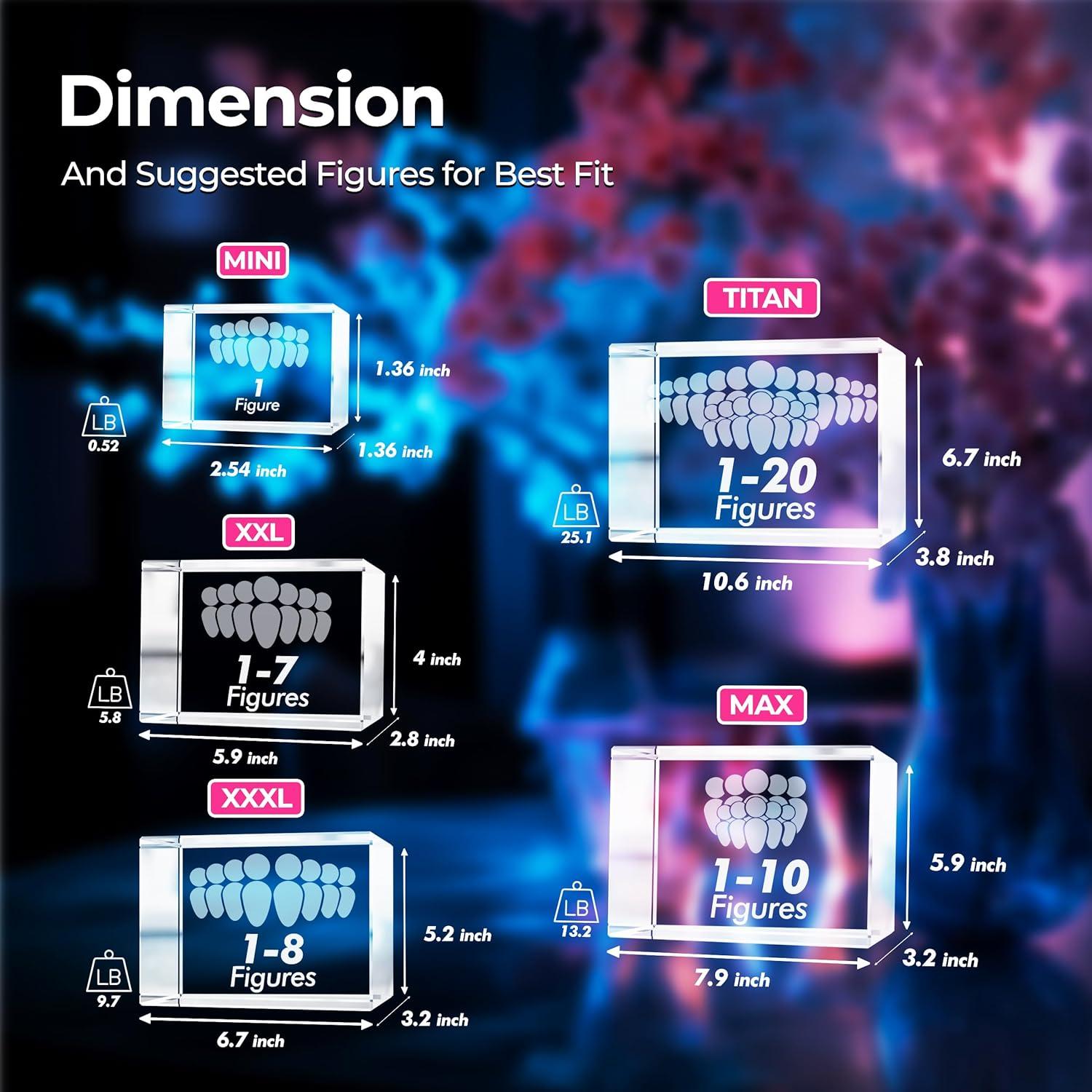 Foto de Cristal 3D Personalizada 3D Innovación - Regalo Único