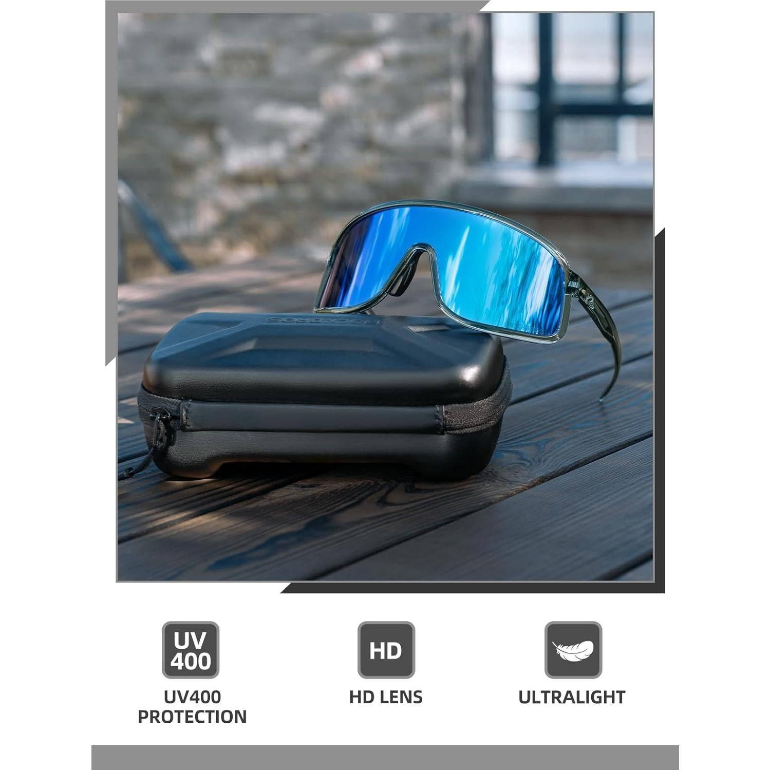 Gafas de Ciclismo Polarizadas ROCKBROS UV400 Unisex