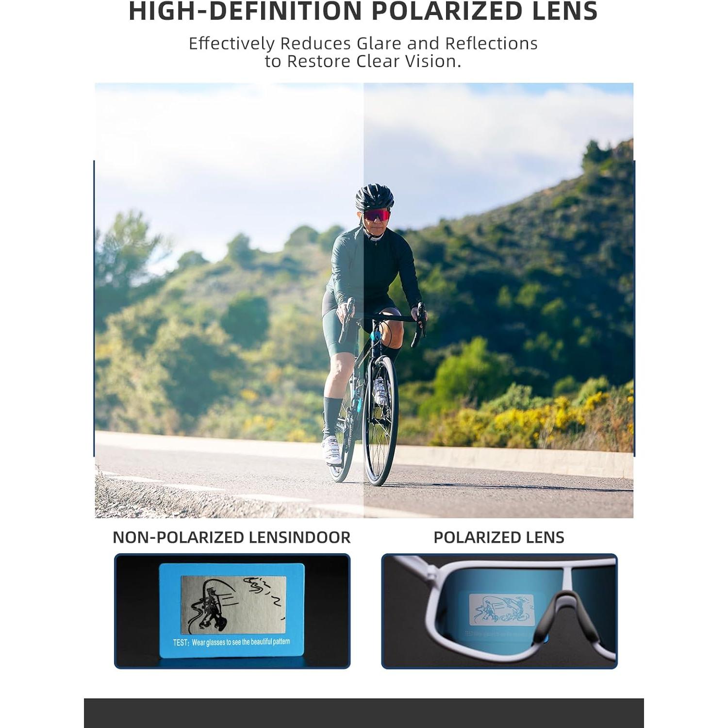 Gafas de Ciclismo Polarizadas ROCKBROS UV400 Unisex