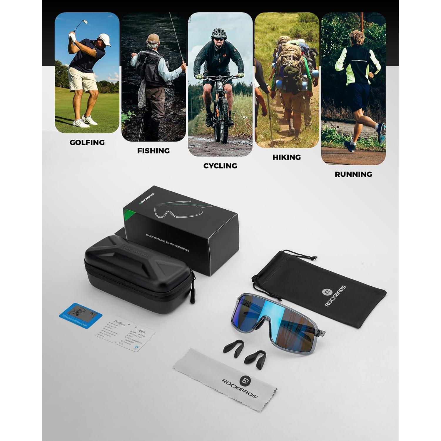 Gafas de Ciclismo Polarizadas ROCKBROS UV400 Unisex