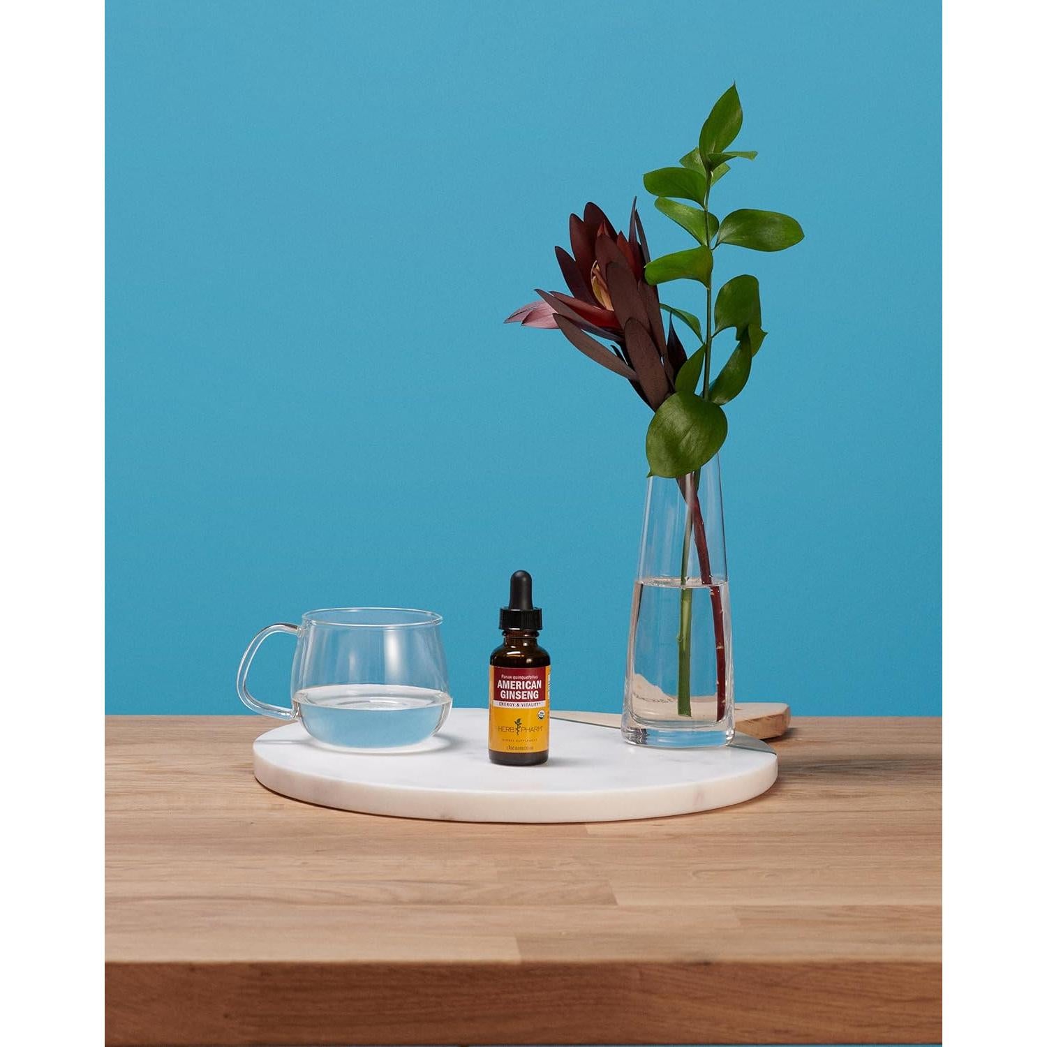 Extracto de Ginseng Americano Orgánico Herb Pharm 30 ml