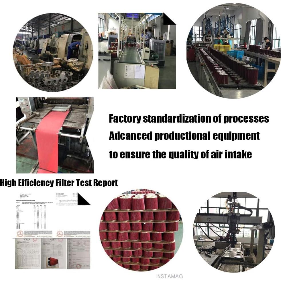 Kit de Entrada de Aire Frío MOOSUN 4" con Filtro para GMC Chevy