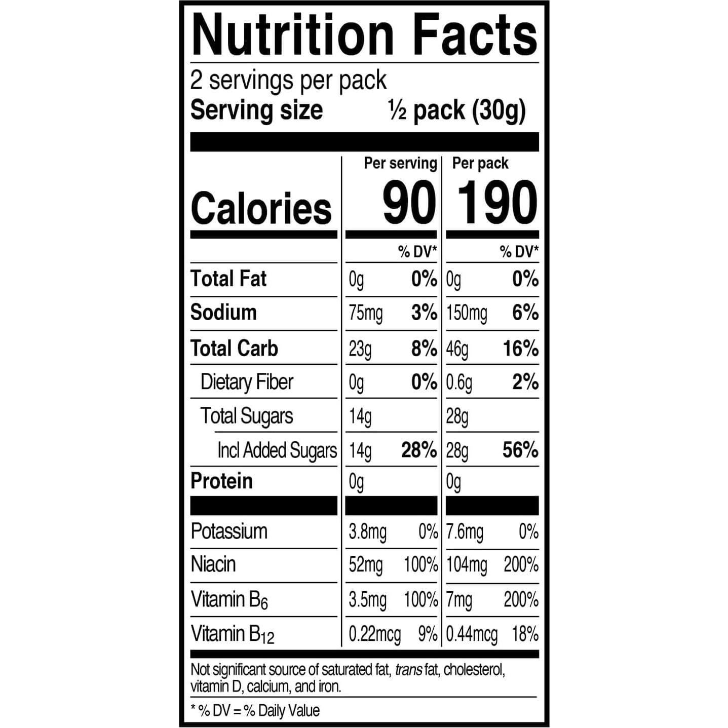 Gominolas Energéticas Orgánicas Probar 12g Explosión de Baya