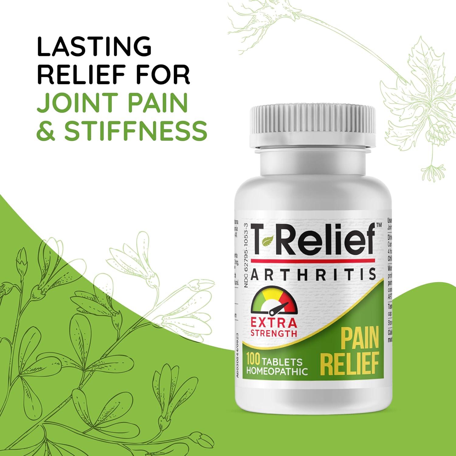 T-Relief Alivio Dolor Artritis Heel 100 Tabletas Naturales