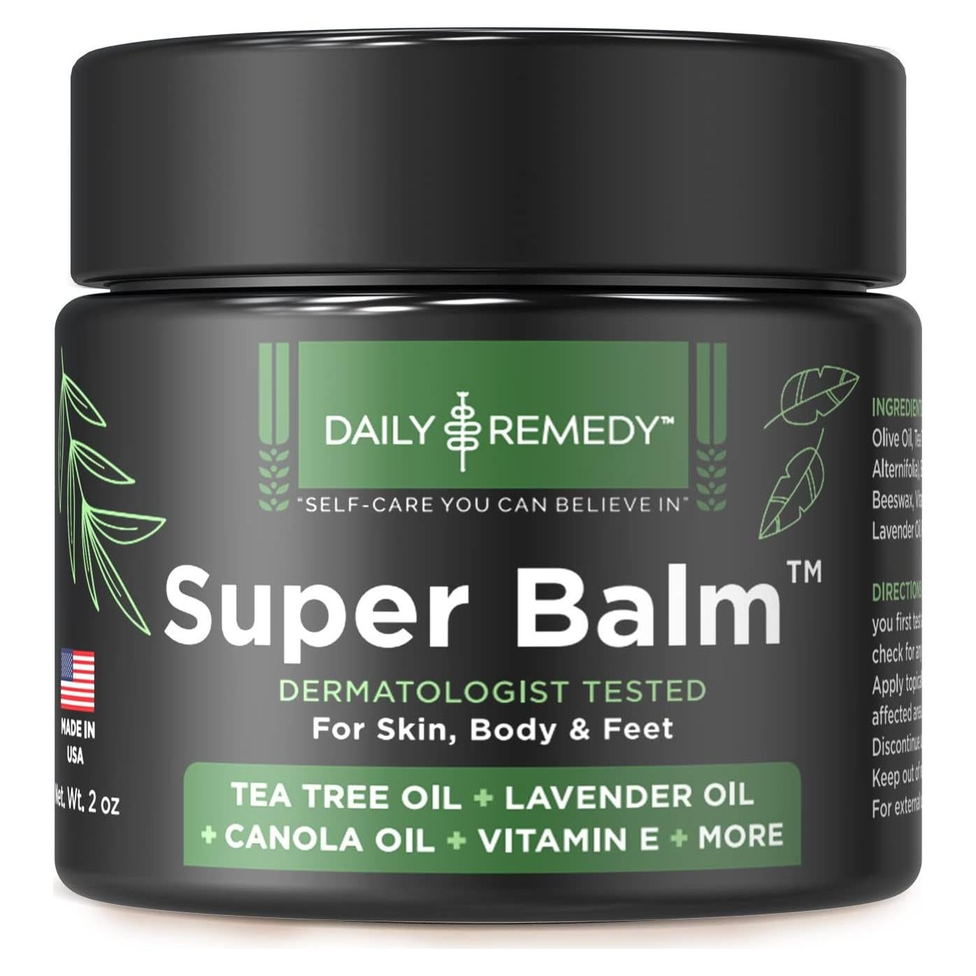 Bálsamo Super Fuerte Daily Remedy 45g - Crema para Piel y Uñas